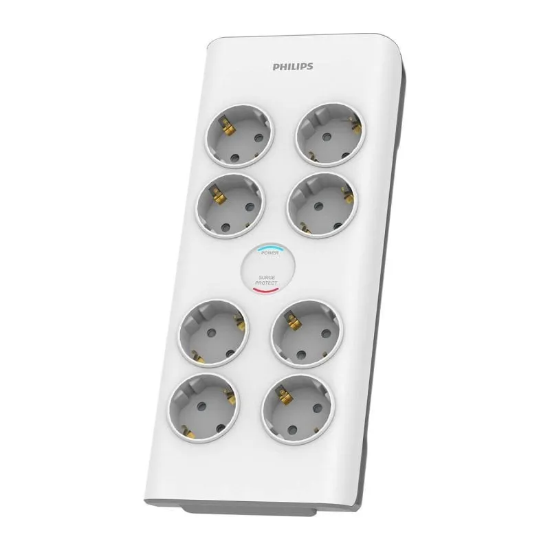 Philips SPN7080WA/10 Base Multipla 8 Prese 2m - immagine 1