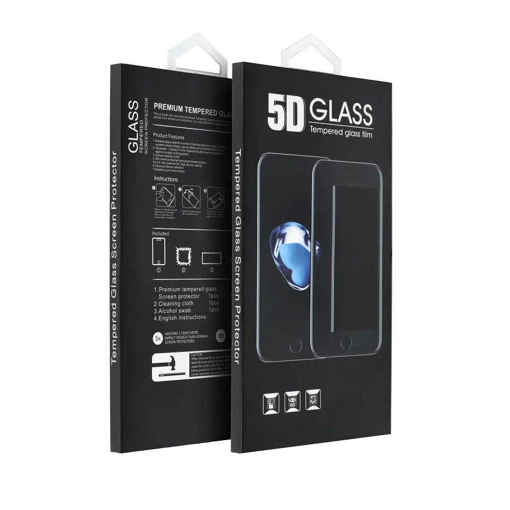 Pellicola protettiva per schermo OEM per Honor X9c / Magic7 Lite, Vetro temperato, Full Glue, 5D, Nero - immagine 1