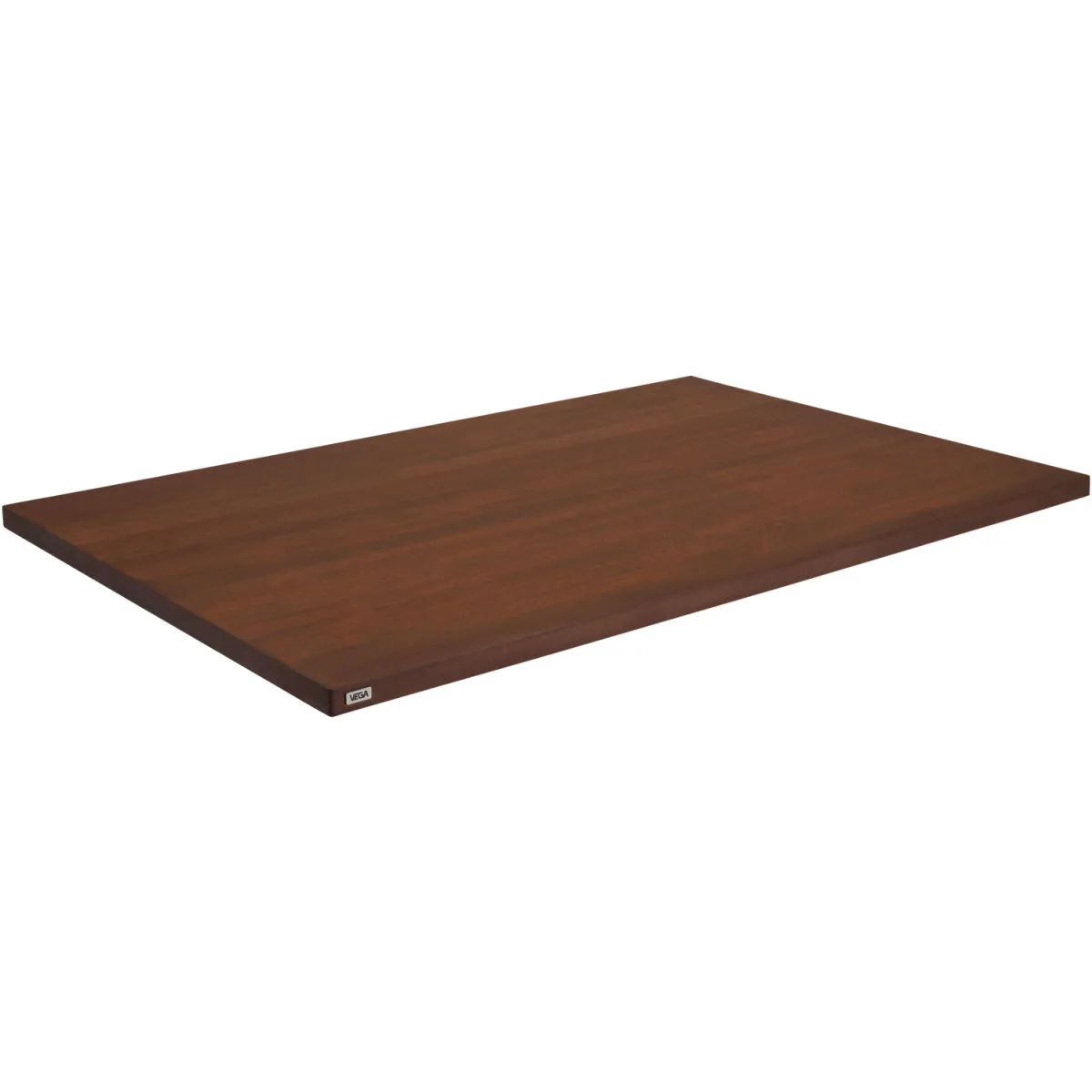 VEGA Piano per tavolo Kentucky rettangolare; 120x80x3 cm (LxLxH); faggio/tabacco verniciato; rettangolare - immagine 1