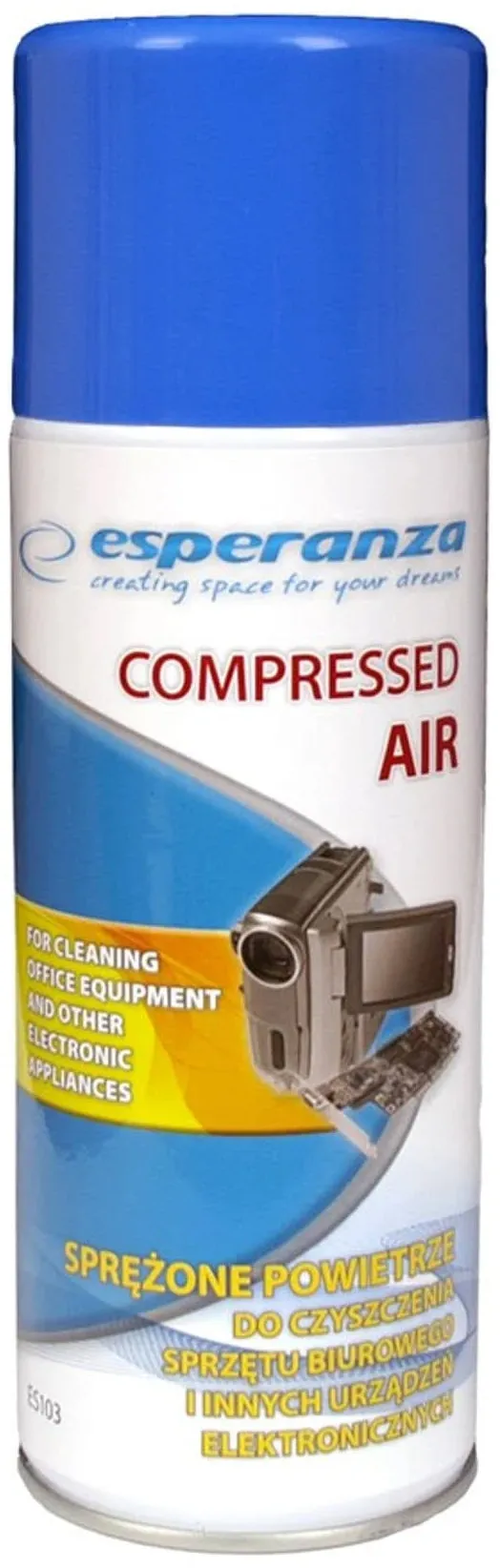 Spray Aria Compressa Esperanza ES103, 400ml - immagine 1
