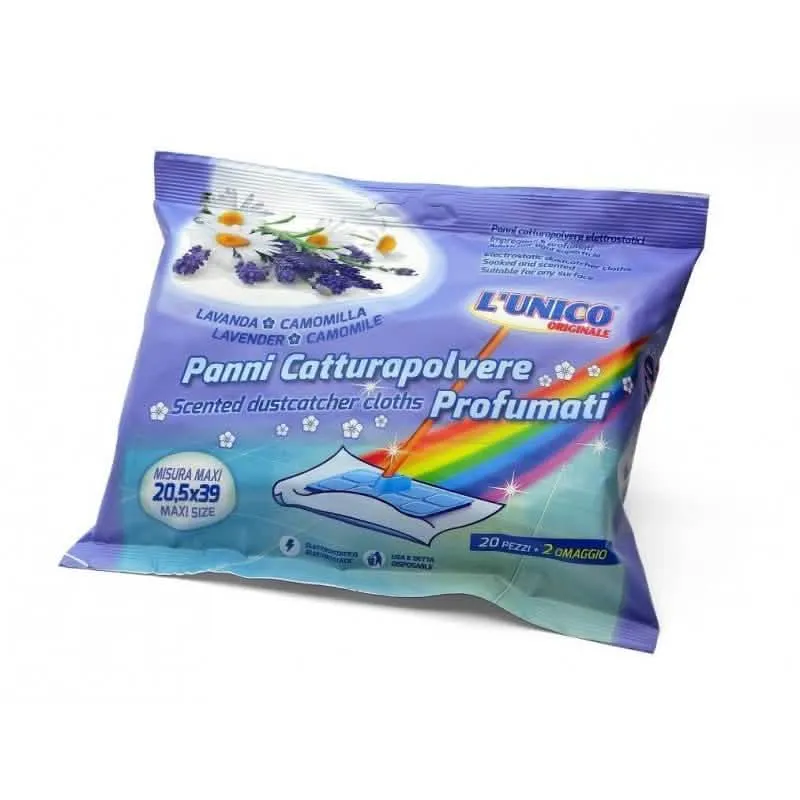 Panni Catturapolvere UNICO 20 Pezzi Lavabili Camouflage - immagine 1