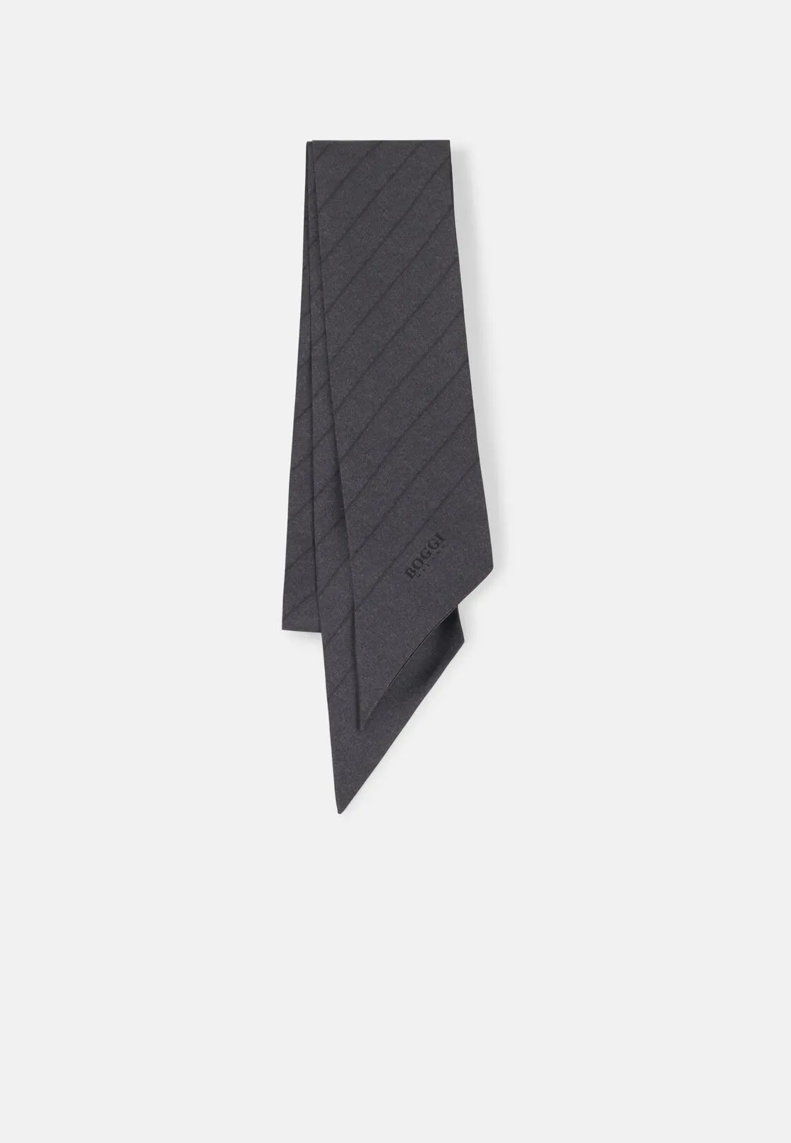 Boggi, Bandana In Seta, Donna, Grigio - immagine 1