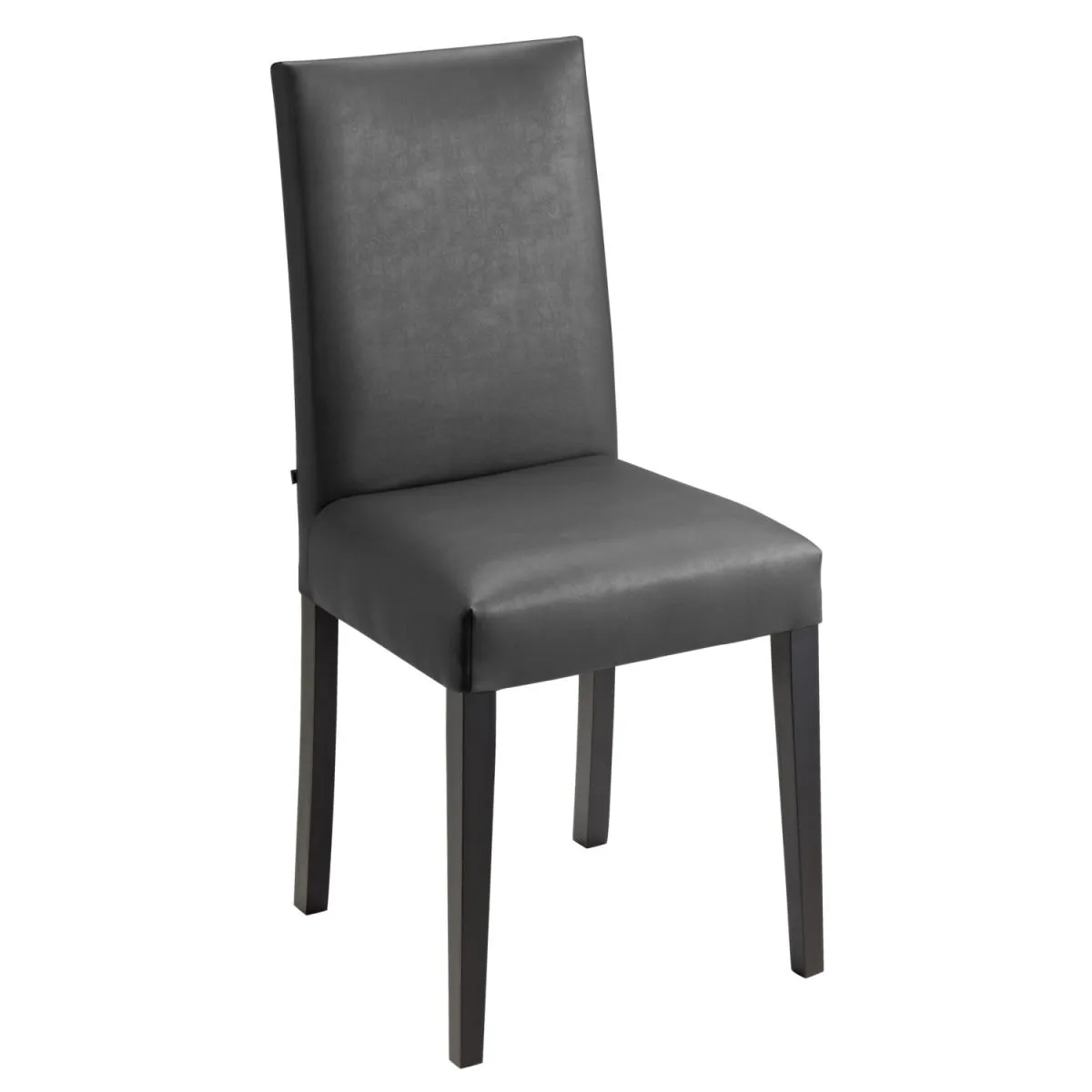 2x VEGA Sedia Napoli; 46.5x51x95.5 cm (LxPxH); seduta antracite, struttura wenge; 2 pz. / Pacco - immagine 1