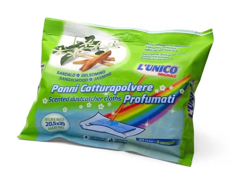 Panni Catturapolvere UNICO 20 Pezzi Sand/Gel per la Casa - immagine 1