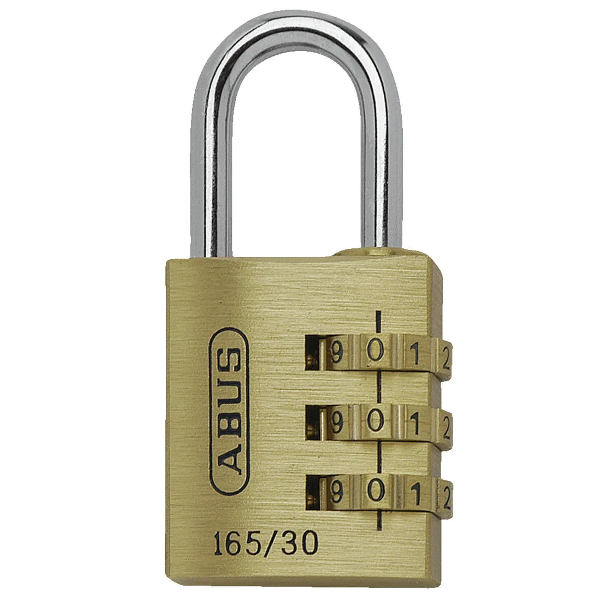 ABUS Lucchetto a combinazione; 3.1x1.5x6.5 cm (LxPxH); oro - immagine 1