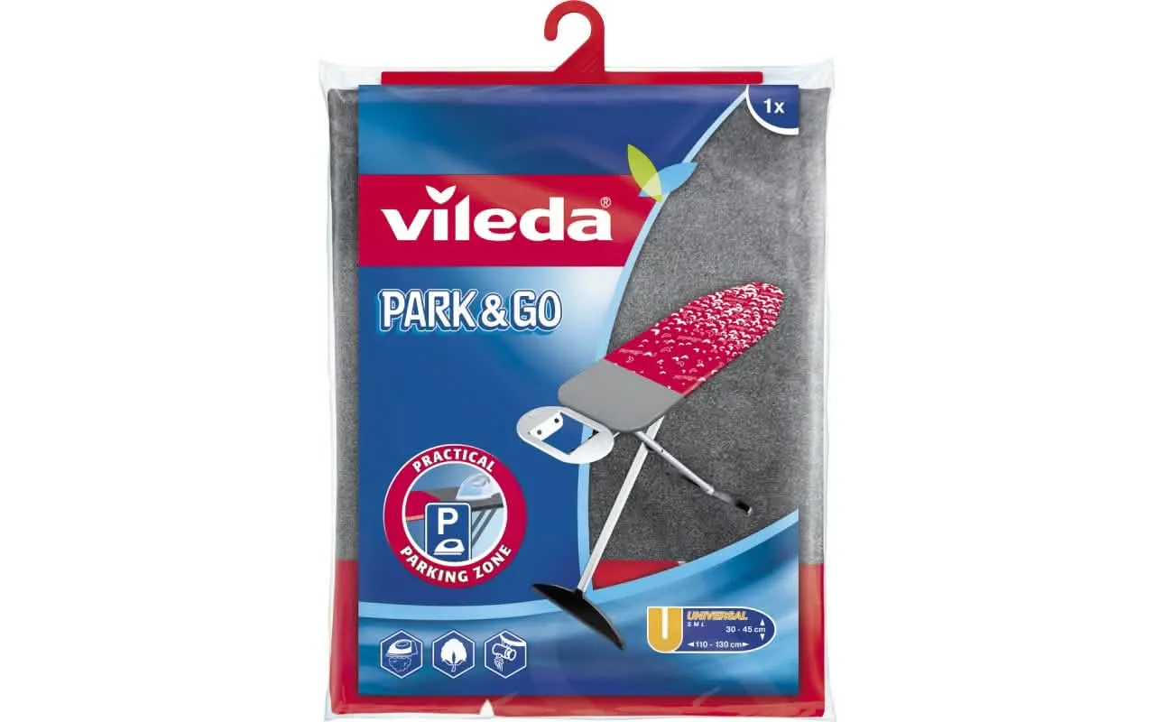 VILEDA TELO STIRO PARK AND GO – Innovativo copritavolo per stirare comodamente - immagine 1