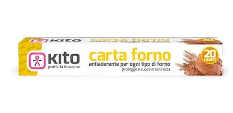 KITO ROTOLO CARTA FORNO 20MT - Perfetto per la tua cucina e cottura! - immagine 1