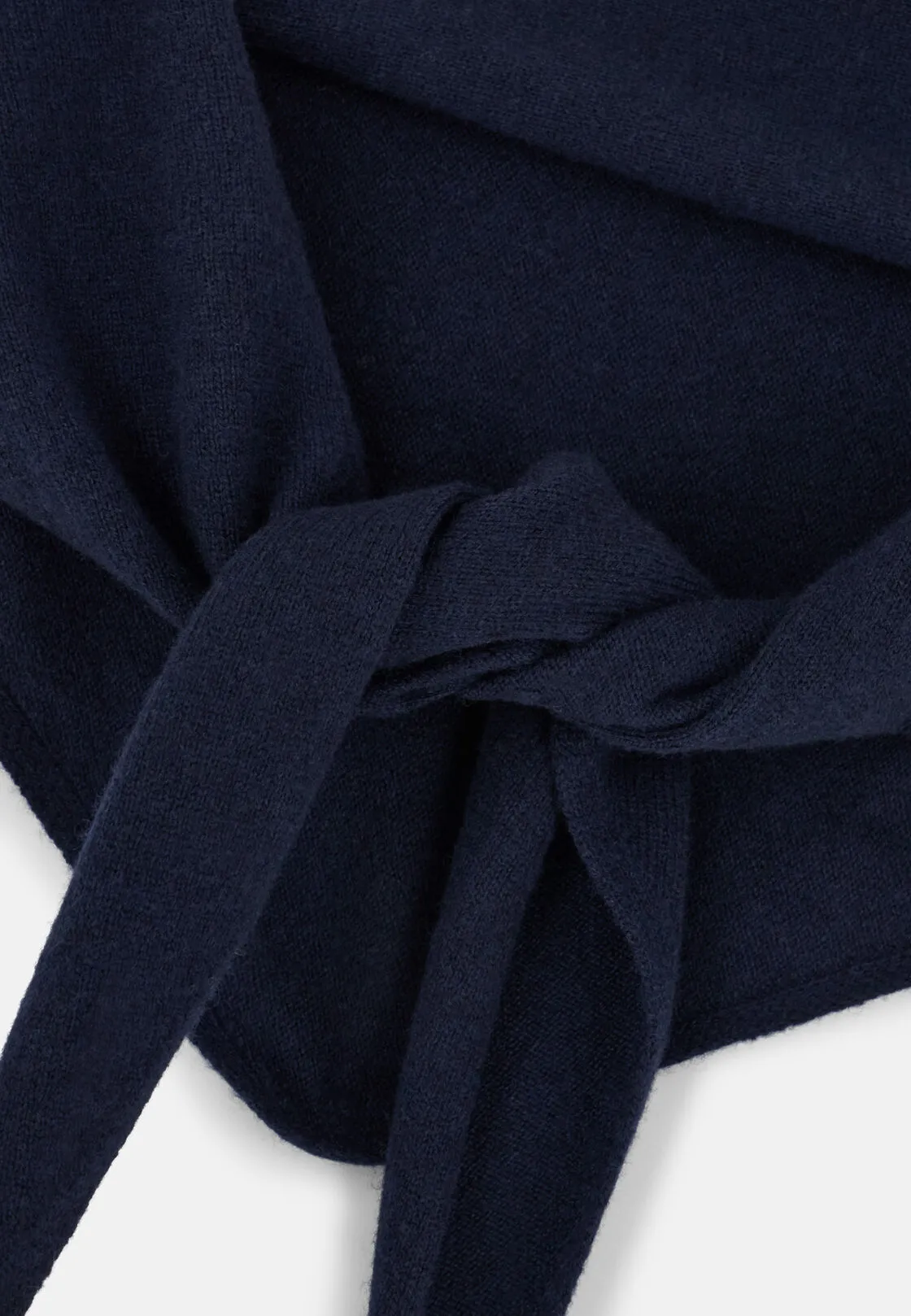 Boggi, Bandana In Lana, Donna, Navy - immagine 3