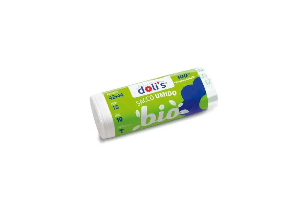 Sacchetti Biologici Umidi SACC N U DOLIS 42x44 - Confezione da 15 Pezzi - immagine 1