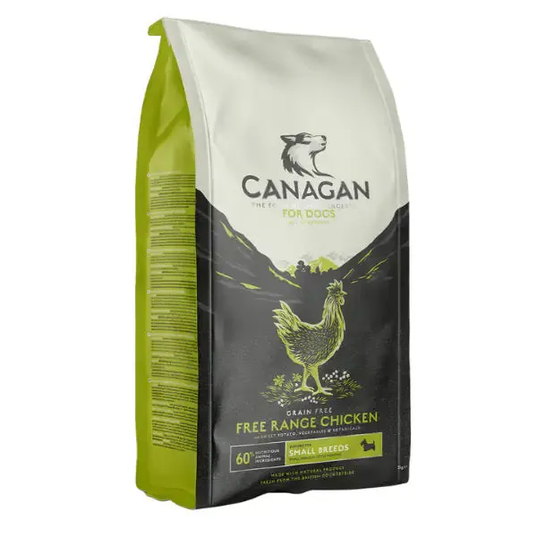Canagan for Dogs All Life Small Breeds Grain Free Pollo ruspante 6 kg - Croccantini per cani - immagine 1