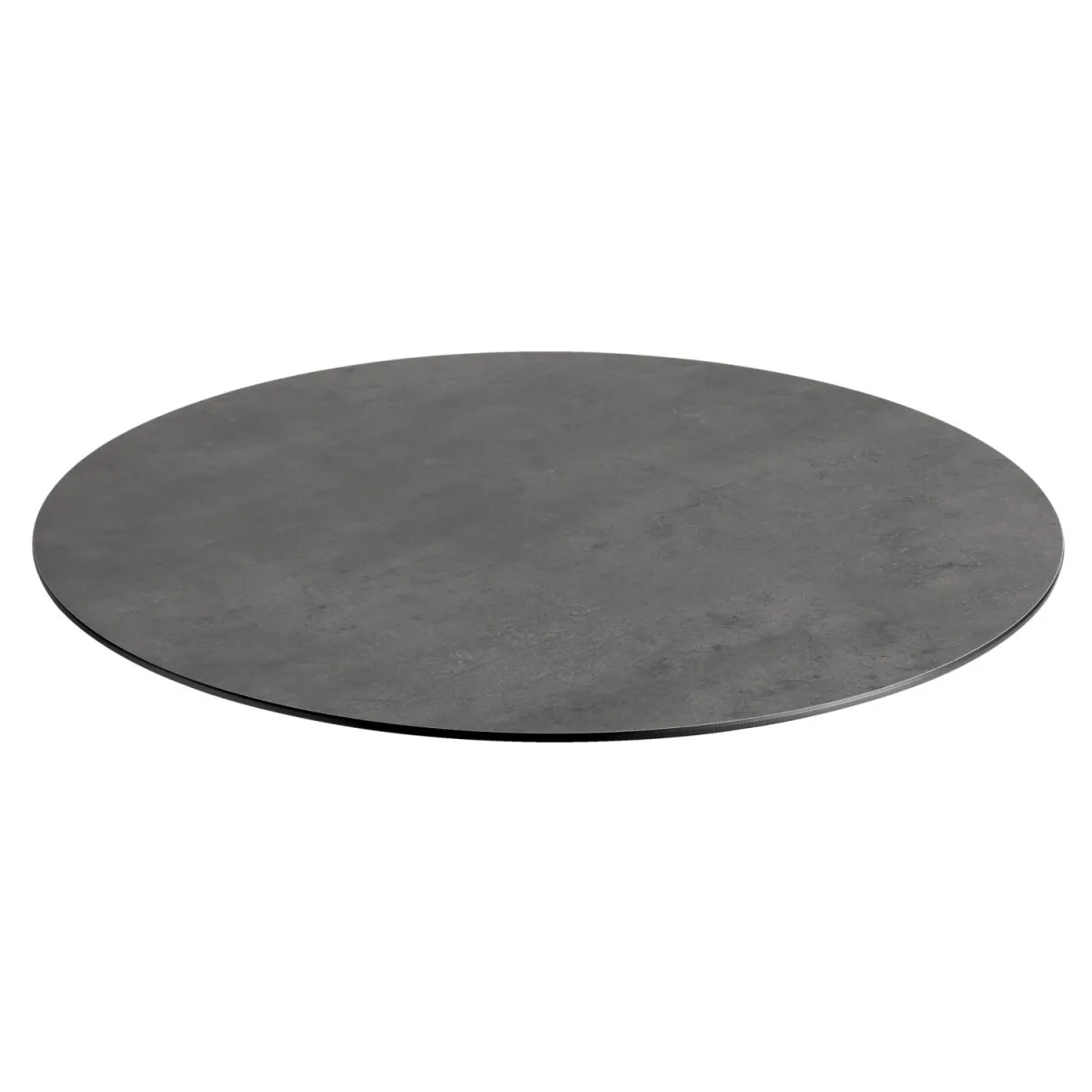 VEGA Piano per tavolo da esterno in HPL Lift rotondo; 60 cm (Ø); cemento; rotonda - immagine 1