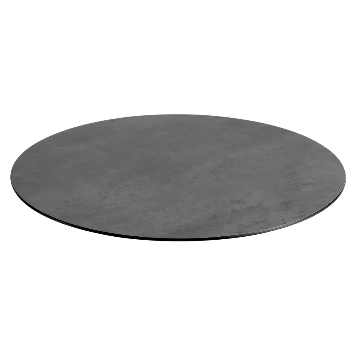 VEGA Piano per tavolo da esterno in HPL Lift rotondo; 80 cm (Ø); cemento; rotonda - immagine 1