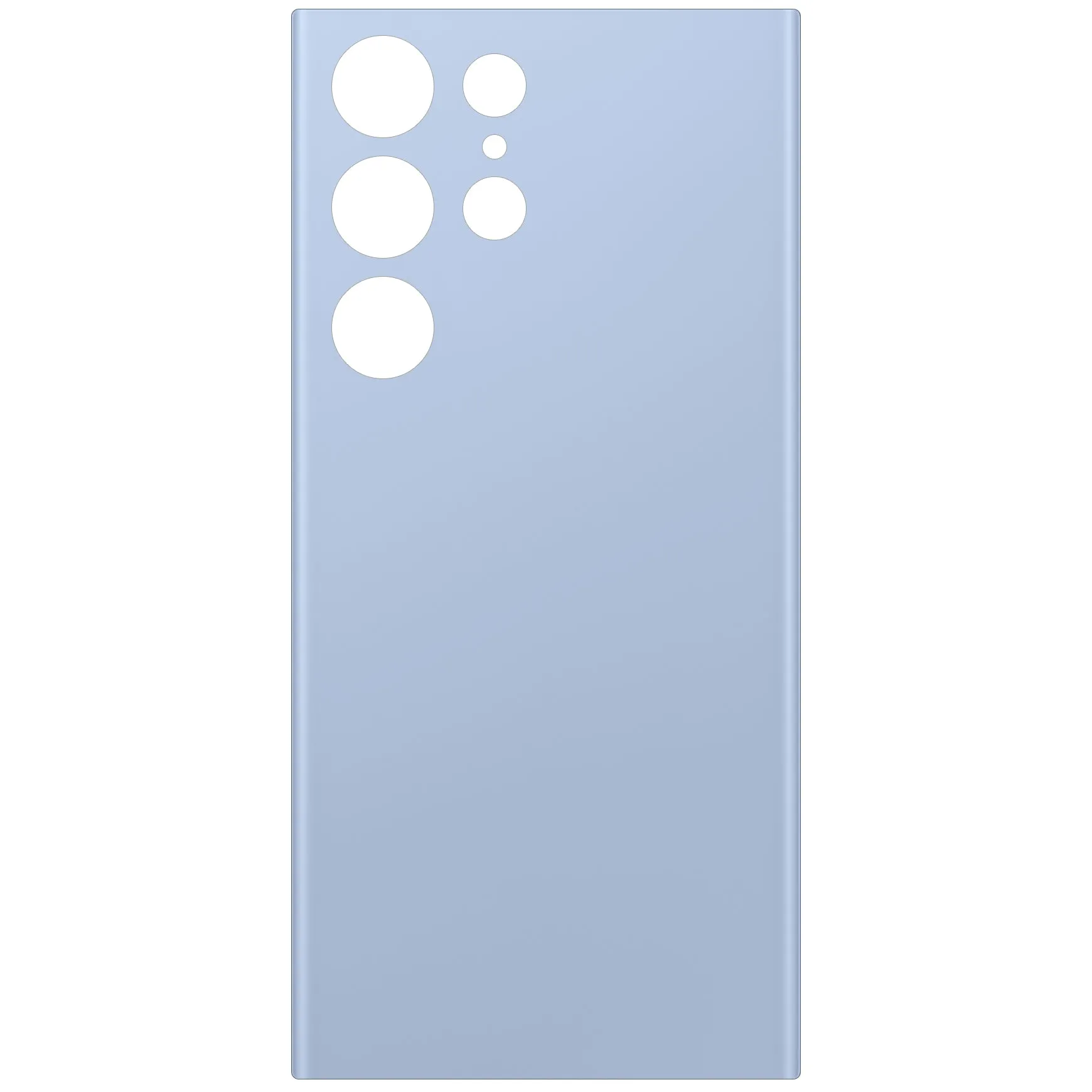 Copertura Batteria compatibile con Samsung Galaxy S23 Ultra S918, Blu - immagine 1