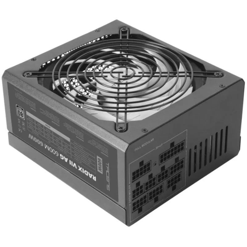 Tacens Radix VII AG 600W 80 Plus Argento Modulare - immagine 1