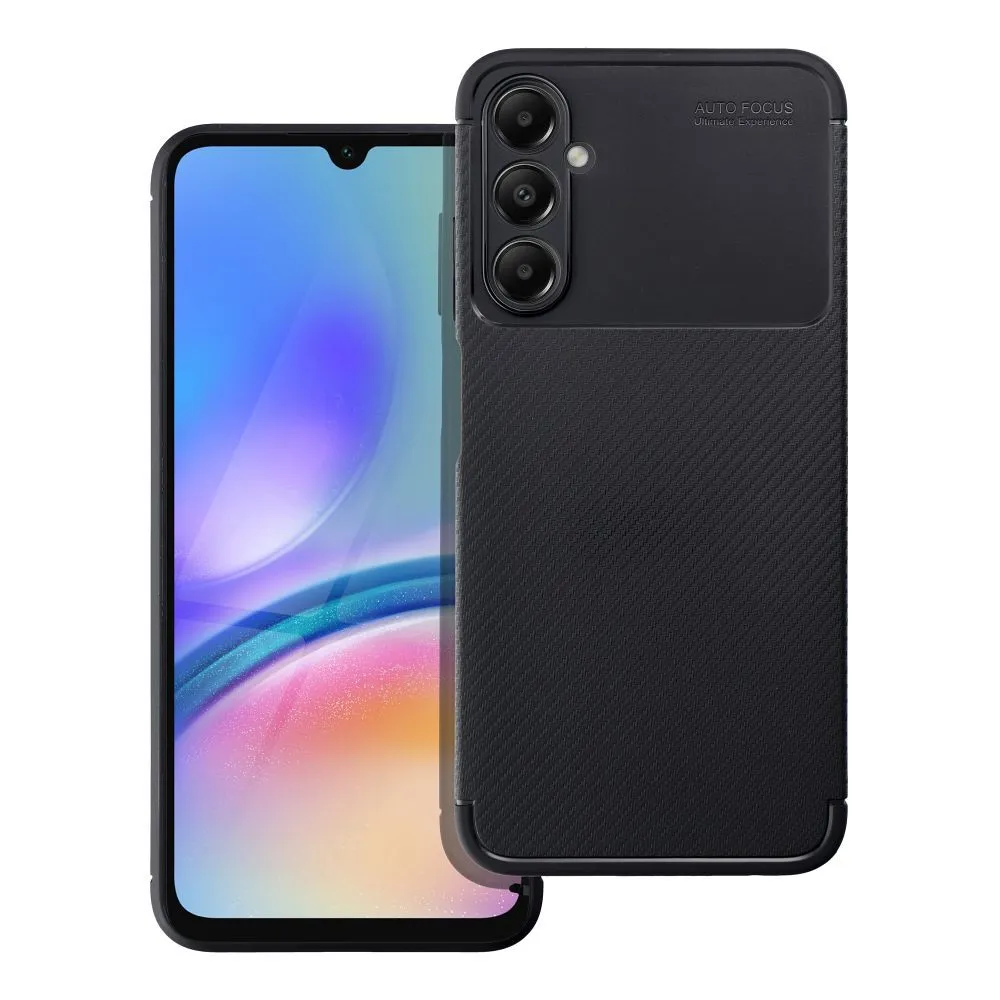 Custodia per Samsung Galaxy A05s A057, OEM, Carbonio, Nera - immagine 1