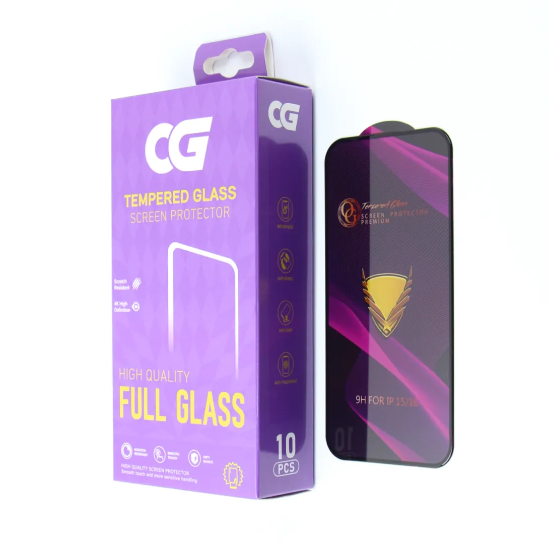 Pellicola protettiva per schermo OG Premium per Samsung Galaxy A57 5G, Vetro temperato, Full Glue, Set 10 pezzi, Nero - immagine 1