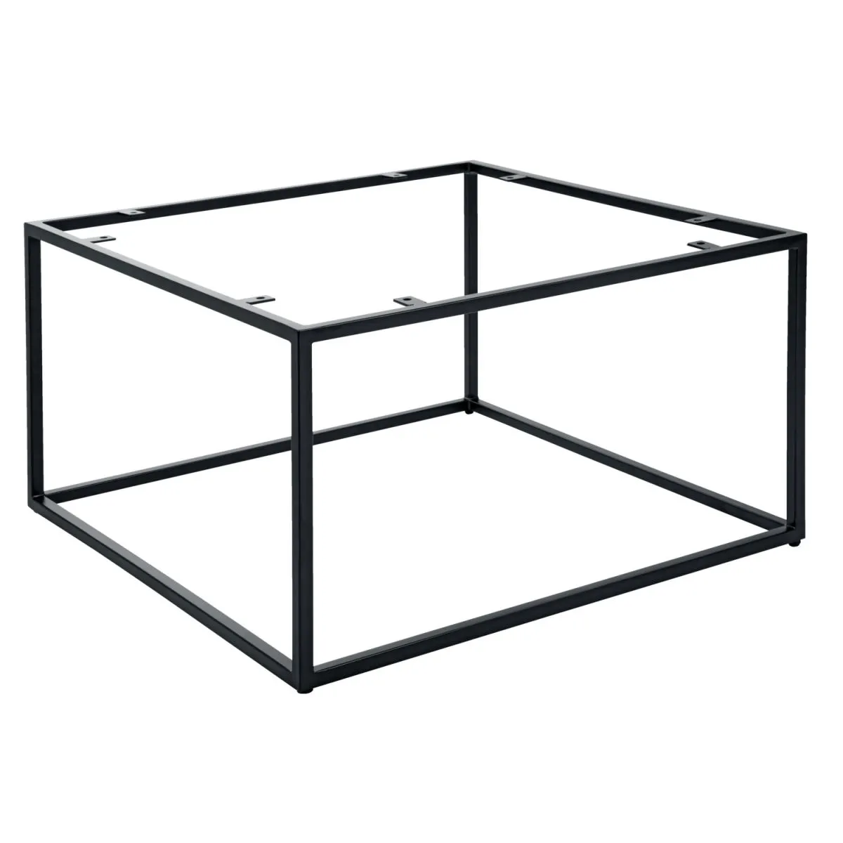 VEGA Base per tavolo basso Deven; 60x60x33.5 cm (LxPxH); nero - immagine 1