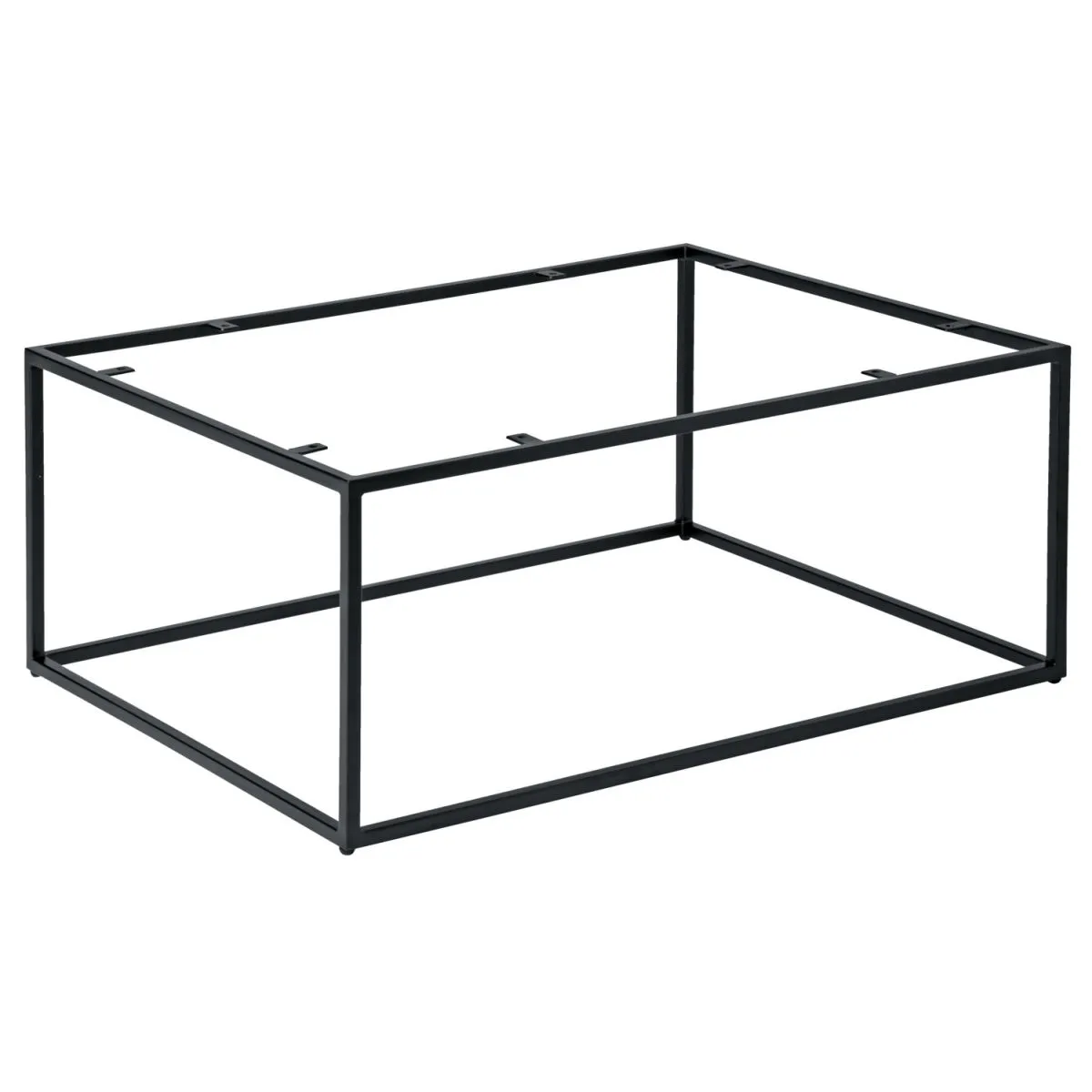 VEGA Base per tavolo basso Deven; 80x60x33.5 cm (LxPxH); nero - immagine 1