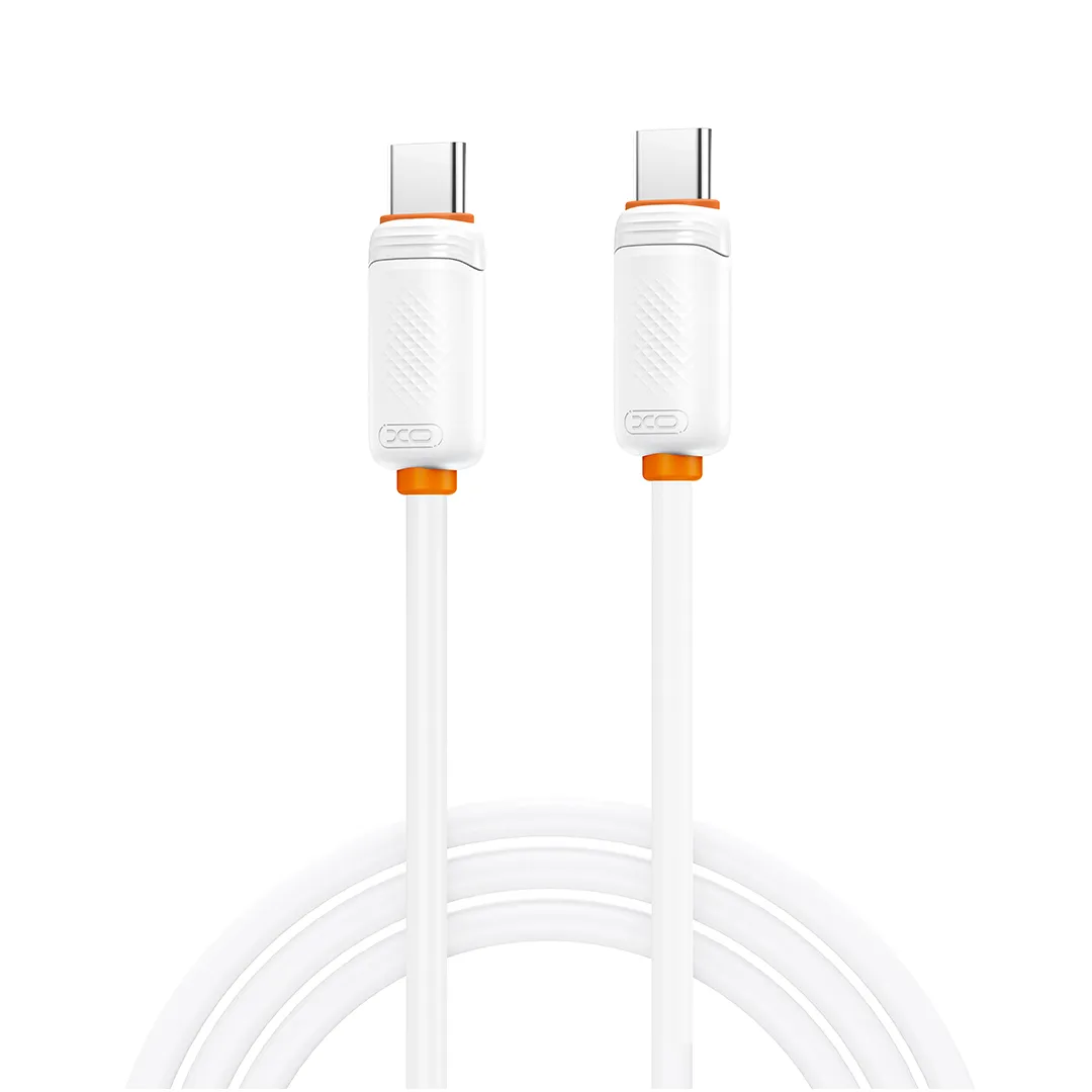 Cavo Dati e Ricarica USB-C - USB-C XO Design NB-Q298, 240W, 1m, Bianco - immagine 1