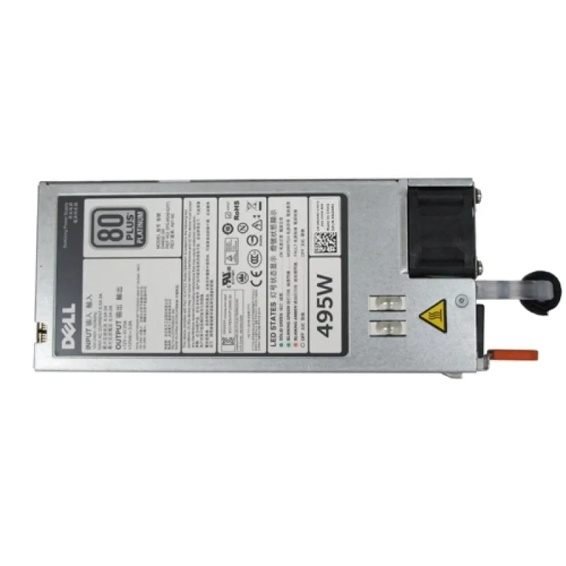 Alimentatore hot plug Dell 450-AEBM 495 W 80 Plus Platino - immagine 1