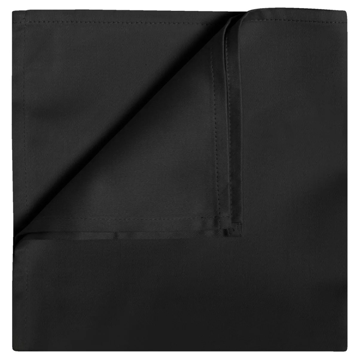 6x ERWIN M. Tovagliolo Colore; 50x50 cm (LxL); nero; 6 pz. / Pacco - immagine 1