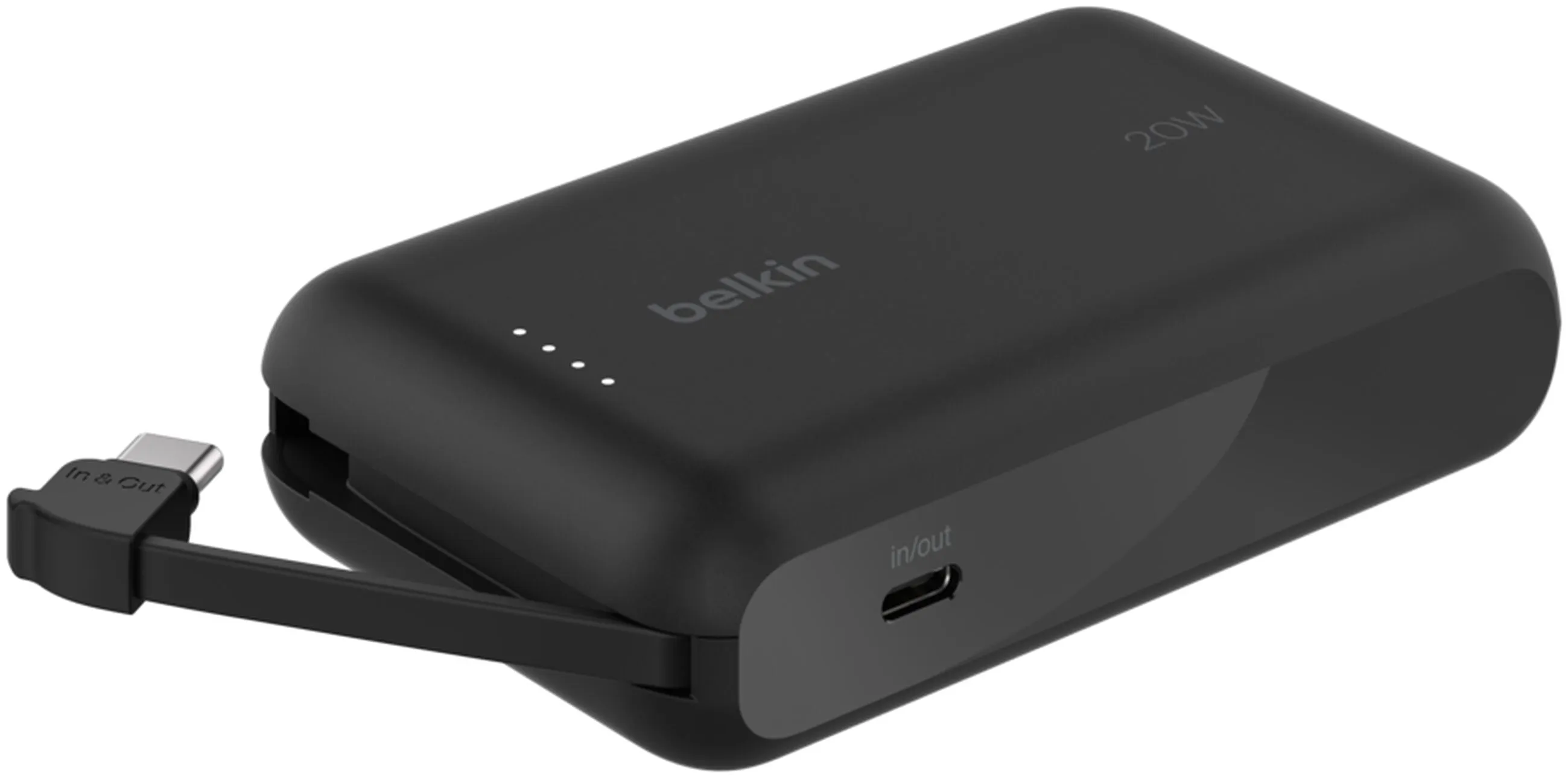 Batteria Esterna Belkin BoostCharge, 10000mAh, 20W, PD, 2 x USB-C, Nera BPB021hqBK - immagine 1