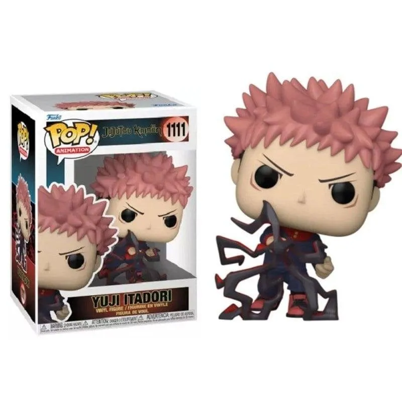 Figurina Funko Pop Yuji Itadori Jujutsu Kaisen Vinile 11,4 cm - immagine 1