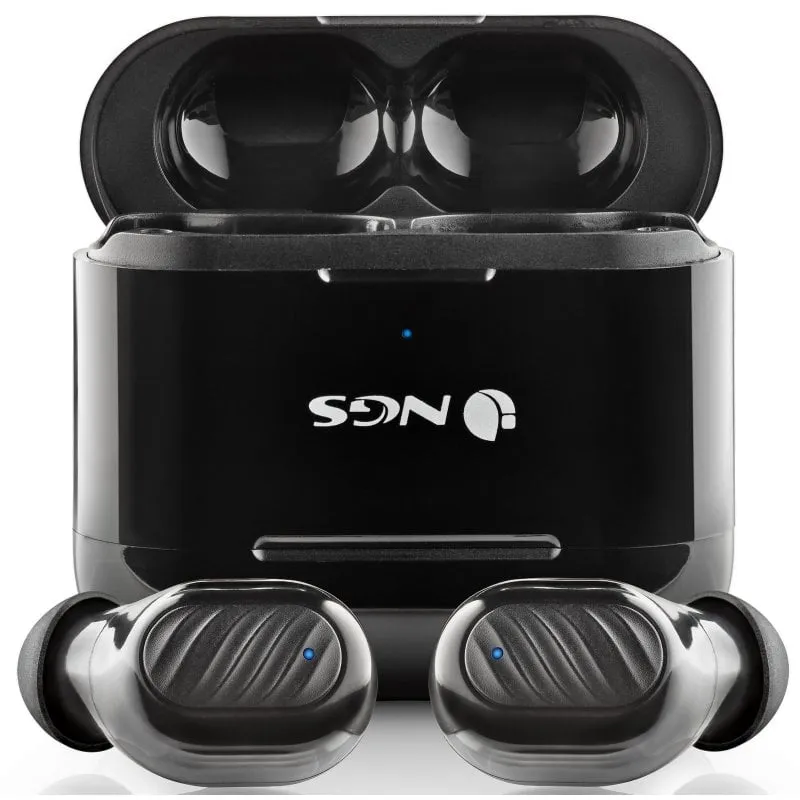NGS ARTICA DUO Auricolare Wireless In-ear Musica e Chiamate Bluetooth Nero - immagine 1