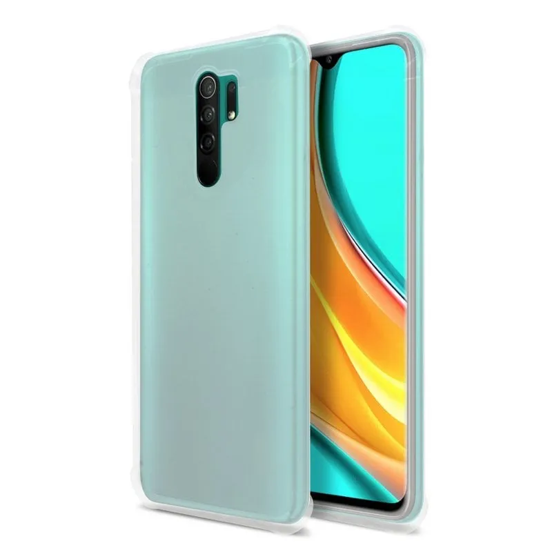 Custodia Antishock Trasparente PcCom Essential per Xiaomi Redmi 9 - immagine 1