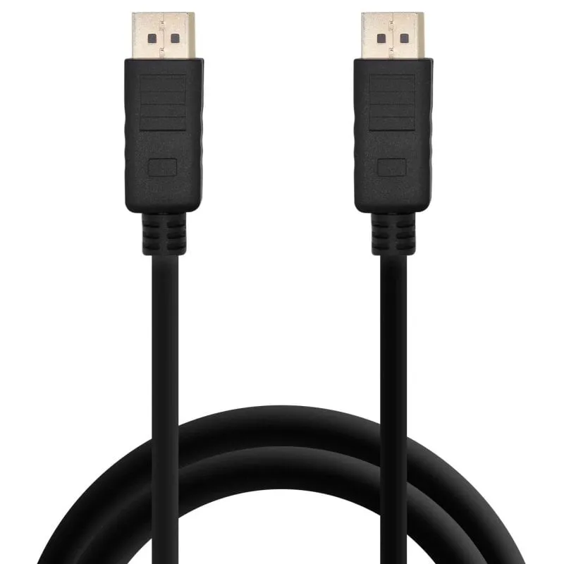 Cavo PcCom Essential DisplayPort 1.4 maschio/maschio 2 m Nero - immagine 1