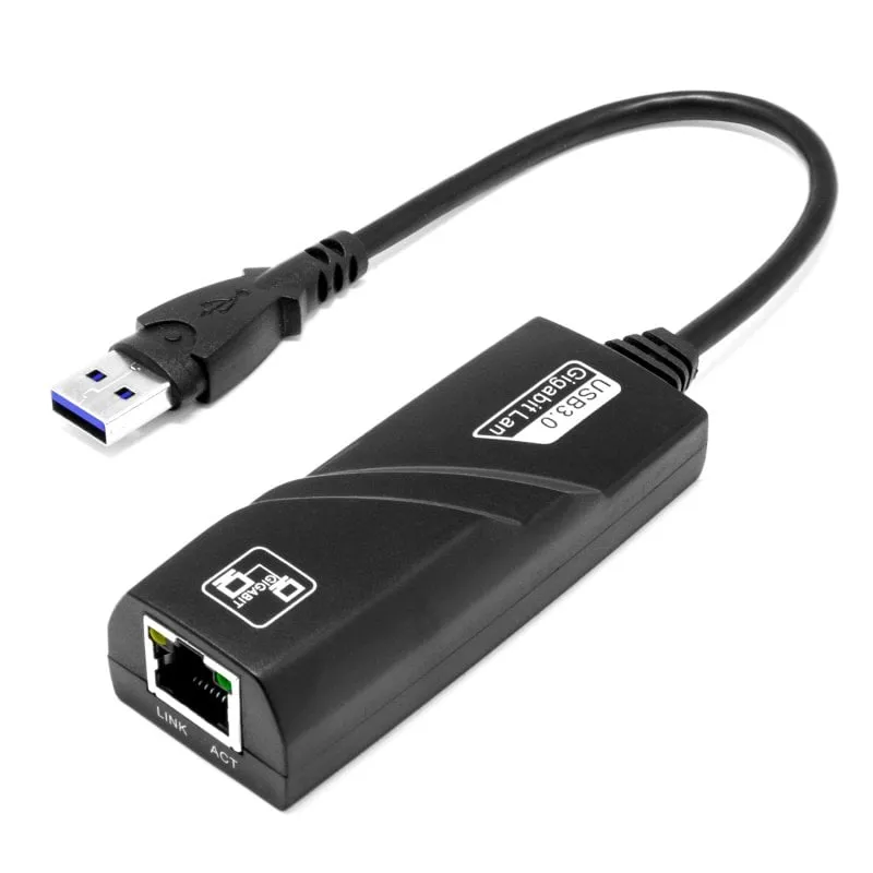 Convertitore PcCom Essential da USB 3.0 a Gigabit Ethernet da 15 cm - immagine 1