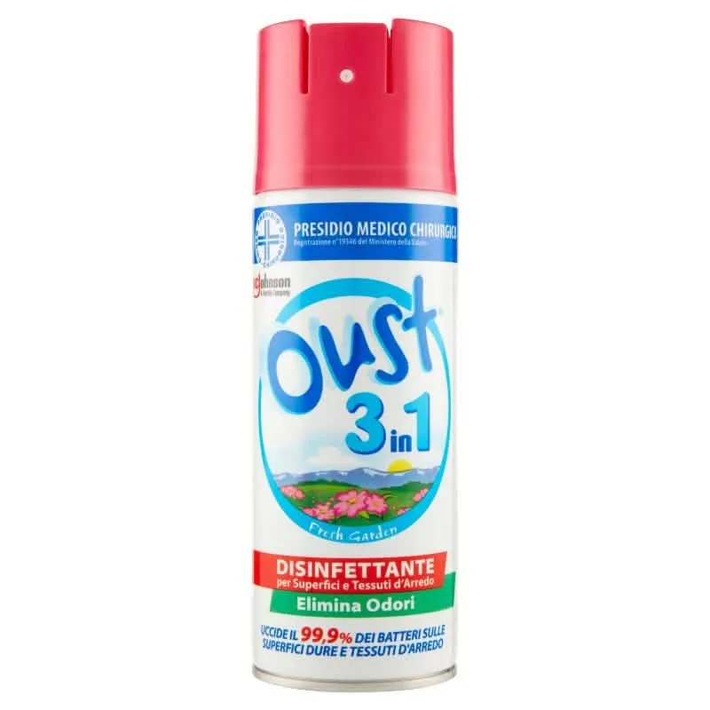 Spray Multiuso OUST 3in1 400ml Fresh Ga - immagine 1