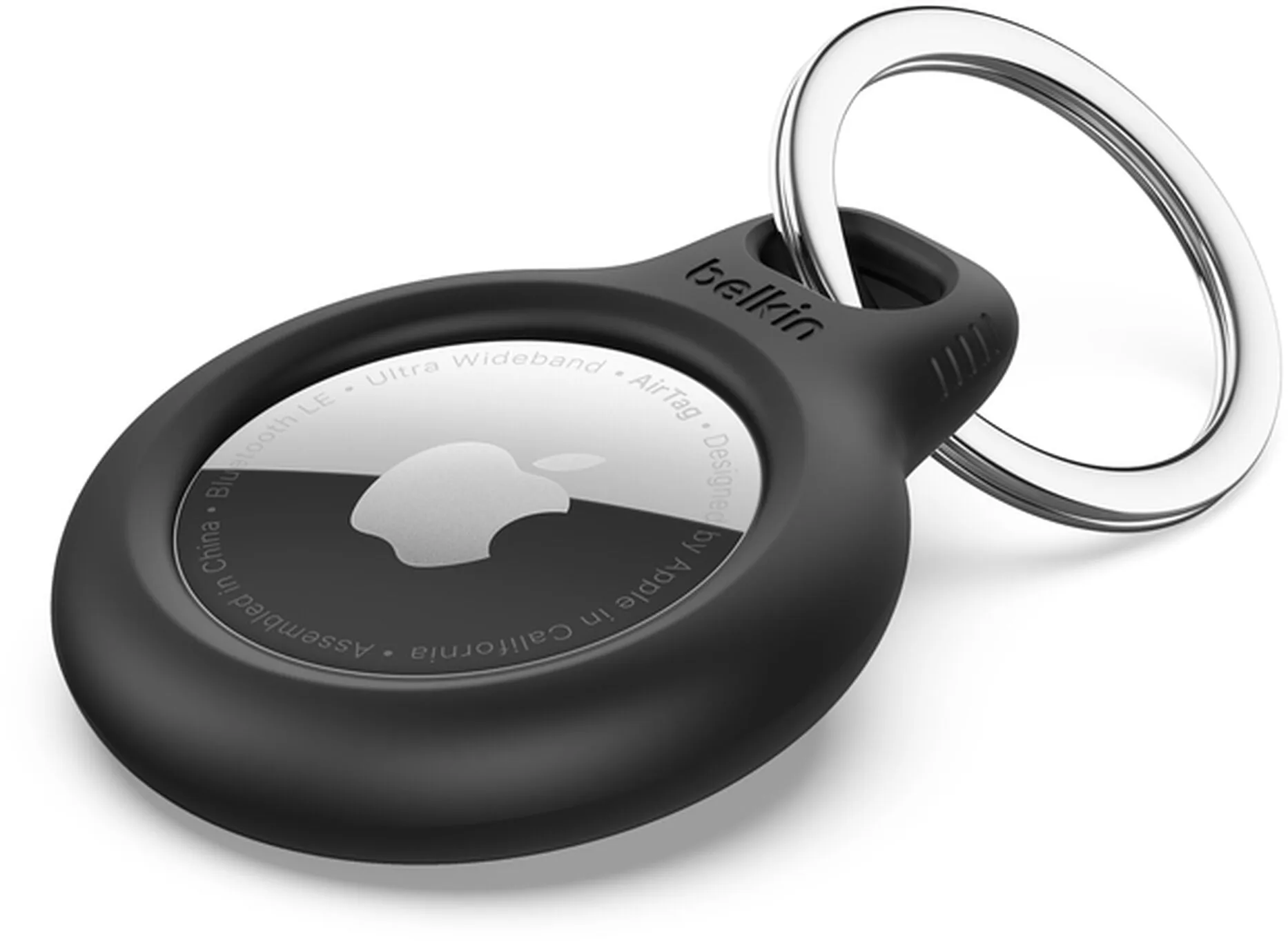 Custodia Belkin Key Ring per Apple AirTag, Nera F8W973btBLK - immagine 1