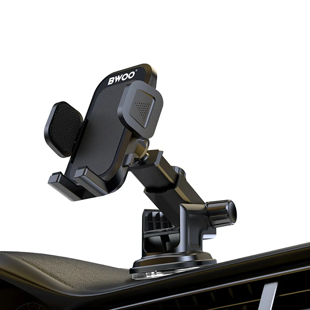 Supporto Auto BWOO BO-ZJ125, 4.7 pollici - 6.7 pollici, Nero - immagine 1