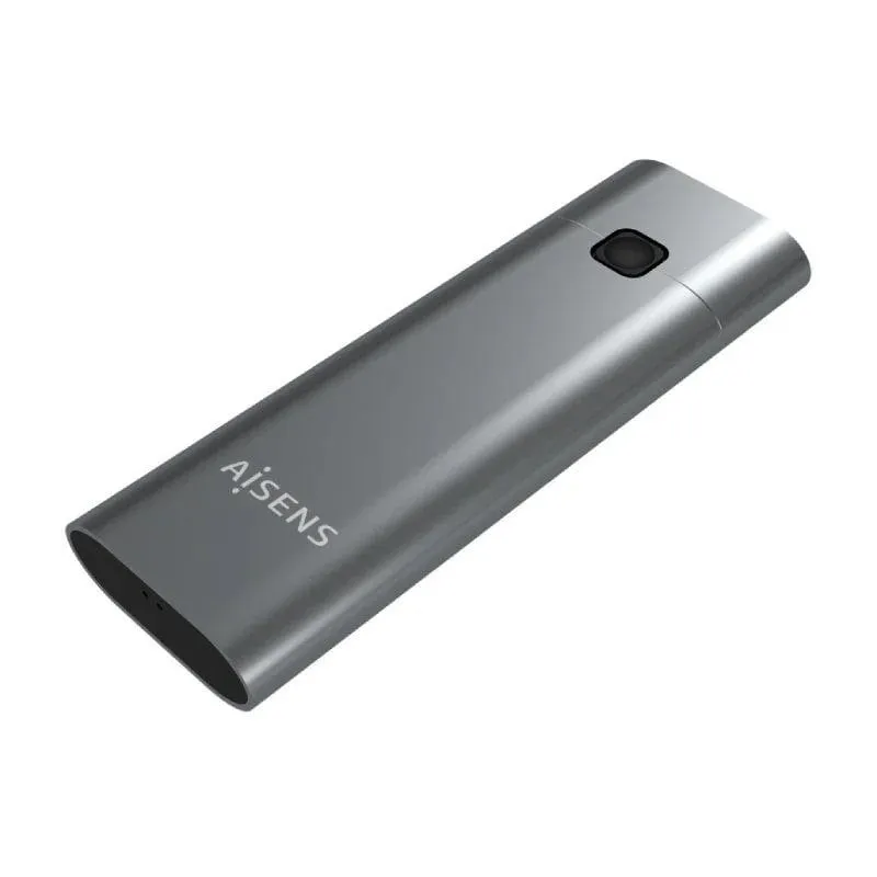 Custodia per disco SSD Aisens M.2 NVMe USB 3.1 Gen2 grigia - immagine 1