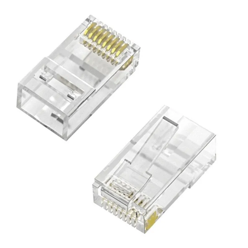Connettore Aisens RJ45 8 fili Cat.6 AWG24 100 unità - immagine 1