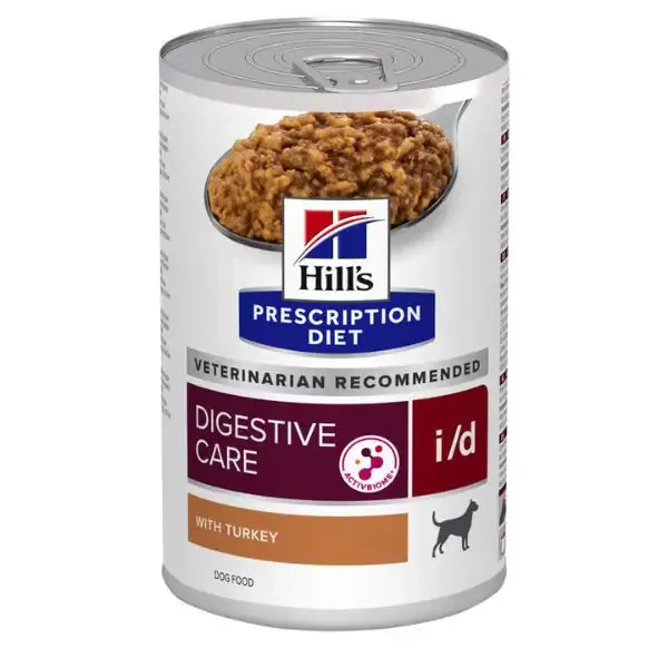 Hill's Prescription Diet i/d Canine 360 gr Tacchino - confezione da 6 pezzi - Dieta veterinaria per cani - immagine 1