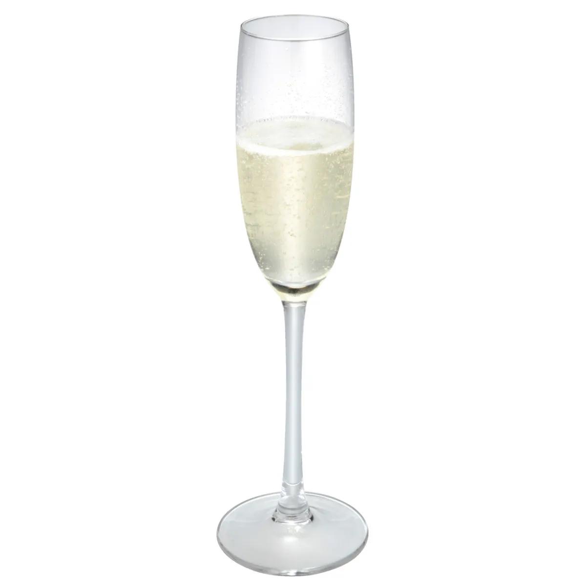 6x royal leerdam Flûte Plaza con tacca; 200 ml, 6x5.2x23 cm (ØxØxH); trasparente; 0.1 l Segno di riempimento, 6 pz. / Pacco - immagine 1