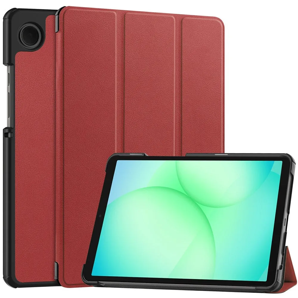 Custodia per Samsung Galaxy Tab A11 / Tab A9, Techsuit, FoldPro Nuovo Modello, Rossa - immagine 1