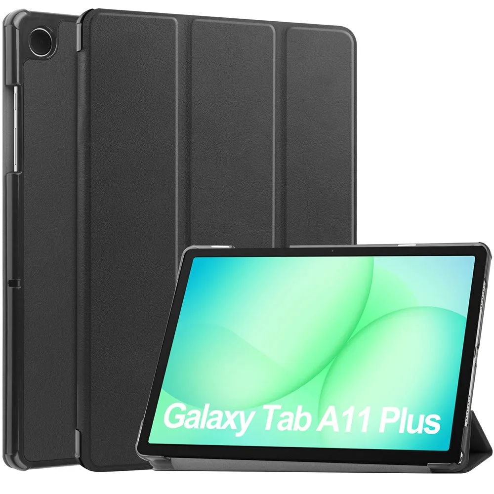 Custodia per Samsung Galaxy Tab A11+ / Tab A9+, Techsuit, FoldPro, Nera - immagine 1