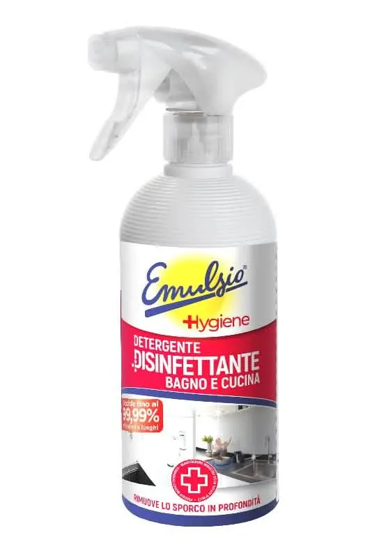Spray Disinfettante per Bagno e Cucina Emulsio 500ml - immagine 1