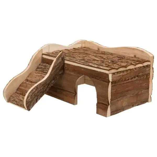 Accessori per gabbia Roditori in corteccia d'albero Natural Living Trixie Casetta Ineke - immagine 1