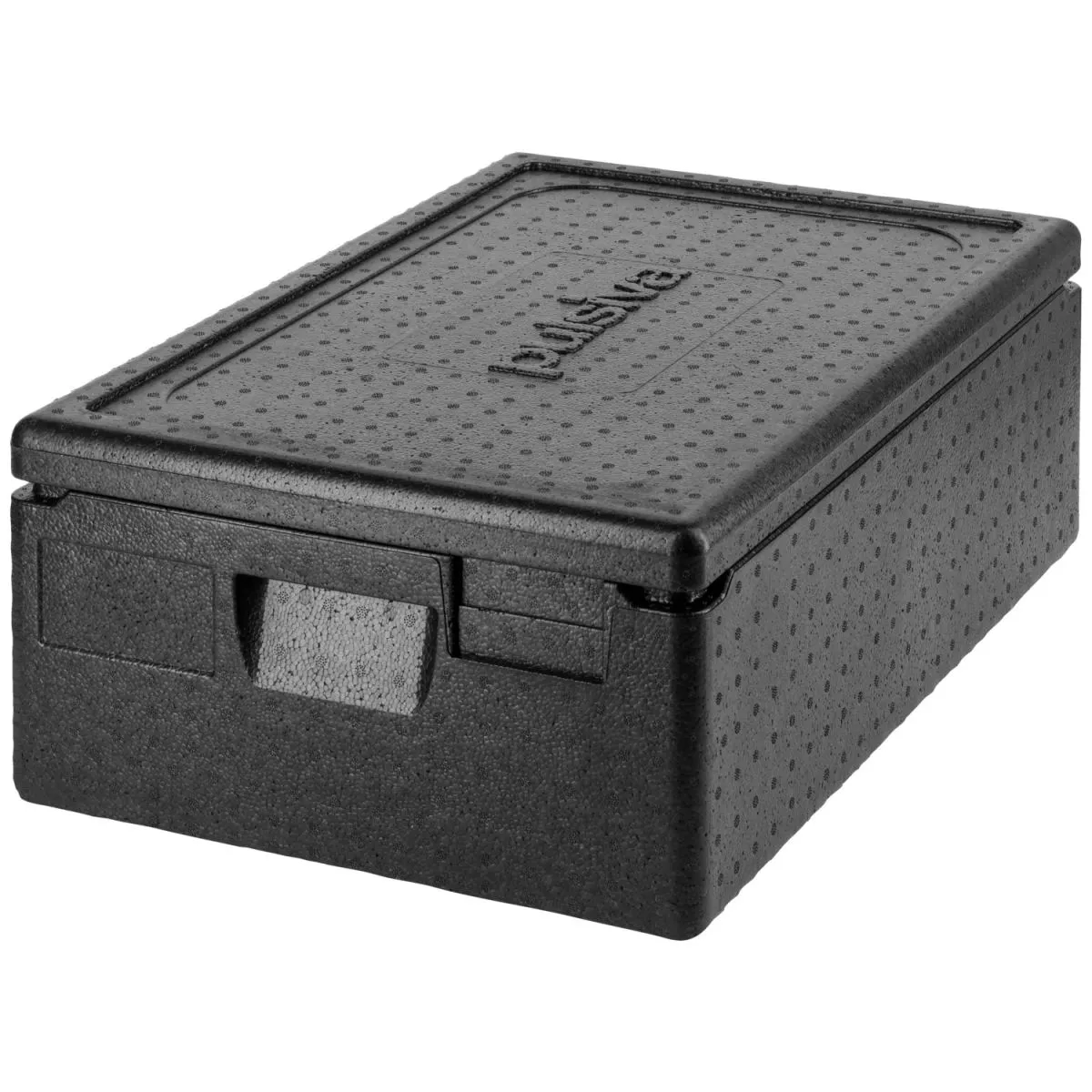 PULSIVA Contenitore isotermico GN 1/1 Eco; 30000 ml, 60x40x23 cm (LxLxH); nero - immagine 1