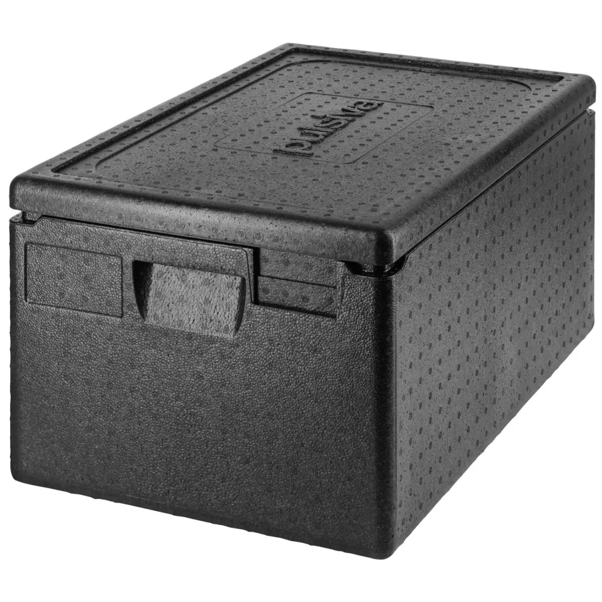 PULSIVA Contenitore isotermico GN 1/1 Eco; 46000 ml, 60x40x32 cm (LxLxH); nero - immagine 1