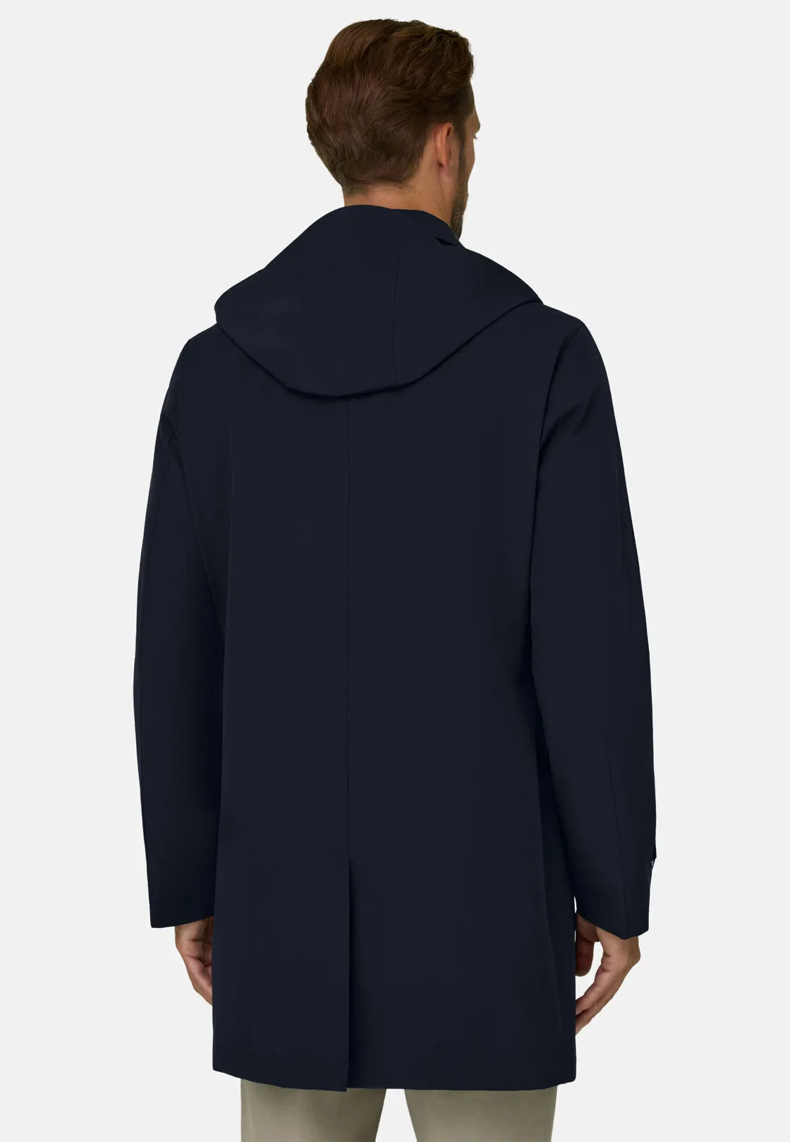 Boggi, Impermeabile In Nylon Tecnico B Travel, Uomo, Navy, Taglia: XXL - immagine 4