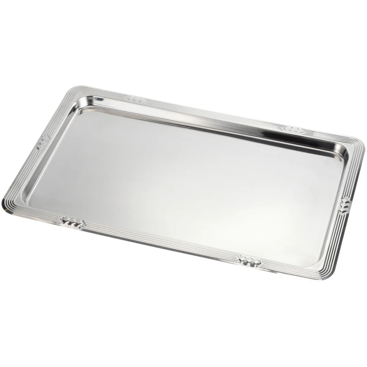 PULSIVA Vassoio gastronorm 1/1 Romanza; GN 1/1, 53x32.5 cm (LxL); argento; rettangolare - immagine 1