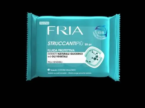 Salviette Struccanti FRIA per Pelli Sensibili - 20 Pezzi - immagine 1