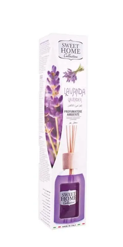 Deodorante Ambiente Lavanda 100ml con Bastoncini - Sweet Home - immagine 1