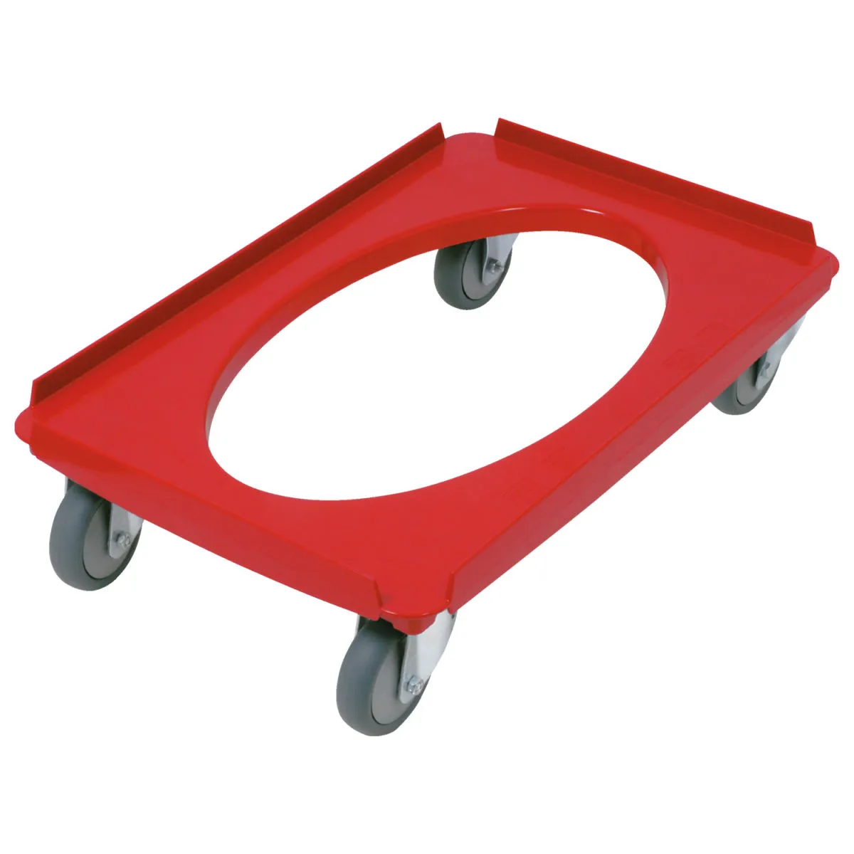 Thermo Future Box Carrello per casse isotermiche Euronorm; 61.5x41.5x17 cm (LxLxH); rosso - immagine 1