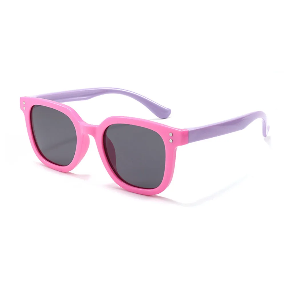 Occhiali da Sole Bambini Techsuit 8351-C42, Polarizzati, Rosa Viola - immagine 1